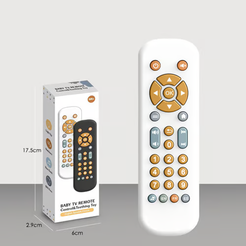 Baby Remote Control Toy - Interactive Educational Musical Toy for Toddlers