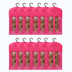 6PCS Wig Storage Bags with Hanger, 23.6" x 11.8"Wig Storage for Multiple Wigs
