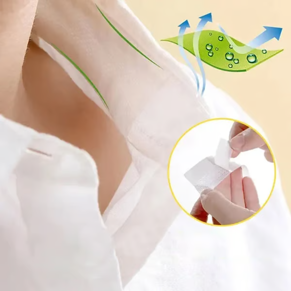 Disposable Shirt Collar Protectors - Absorbent Sweat Pads