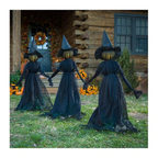 🎃2025 Halloween Sale 🧙‍♀️Lighted Halloween Witch Stakes