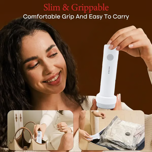 🎅2025 Christmas Hot Sale - Cordless Travel Vacuum Storage Compression Bag Set - 6 Pack & 9Pack
