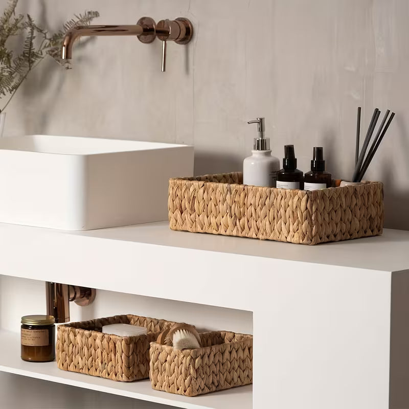 Noma 3-Piece Rattan Basket
