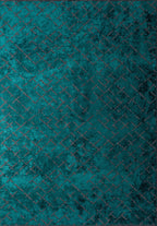 Mystique Dark Turquoise Rug