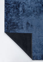 Plain Navy Blue Rug