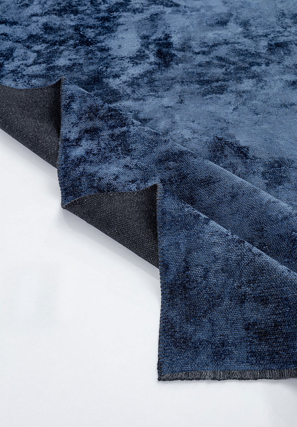 Plain Navy Blue Rug