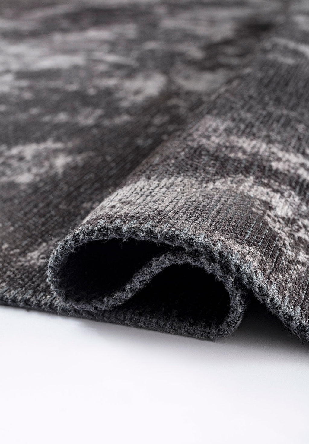 Plain Charcoal Rug