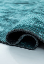 Plain Turquoise Rug