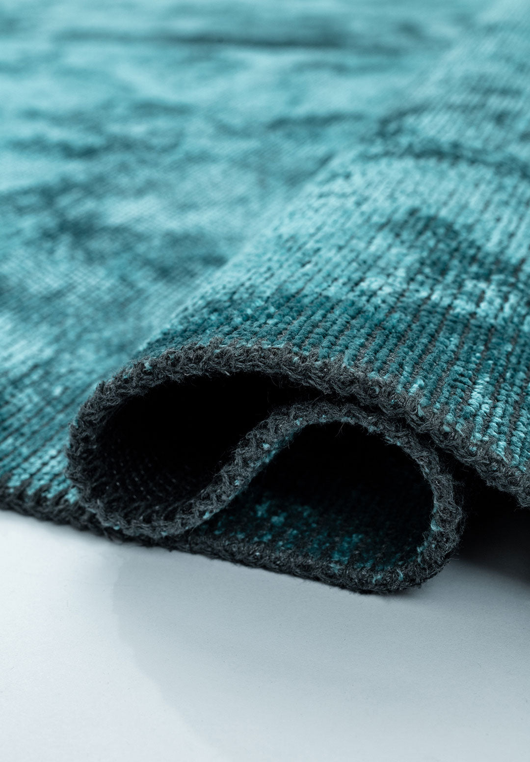 Plain Turquoise Rug