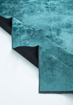 Plain Turquoise Rug