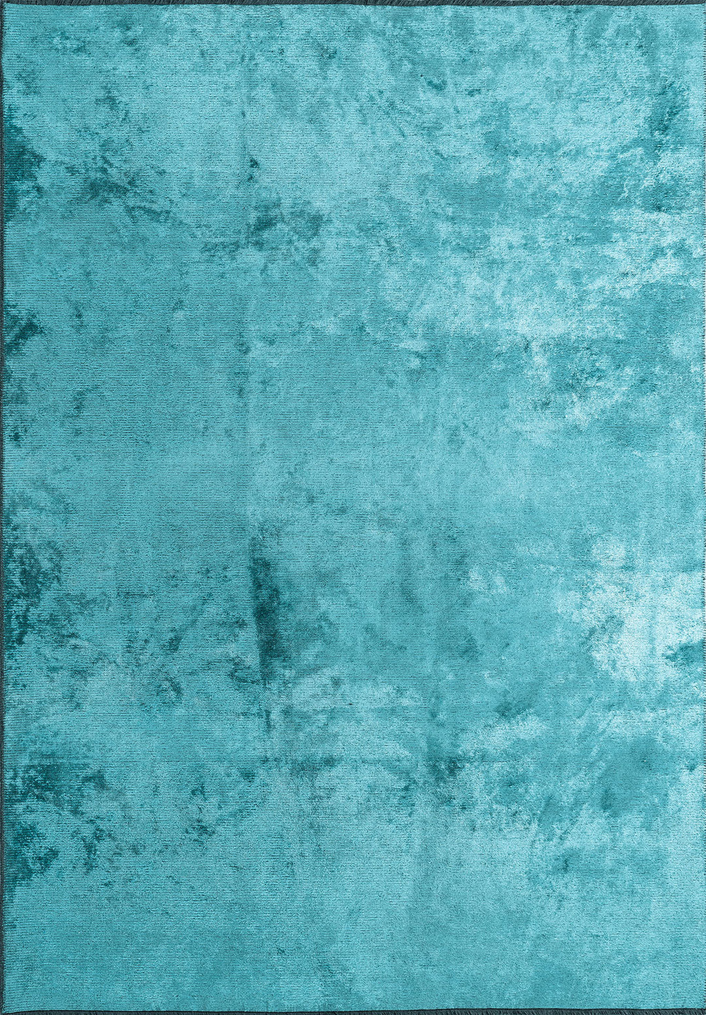 Plain Turquoise Rug