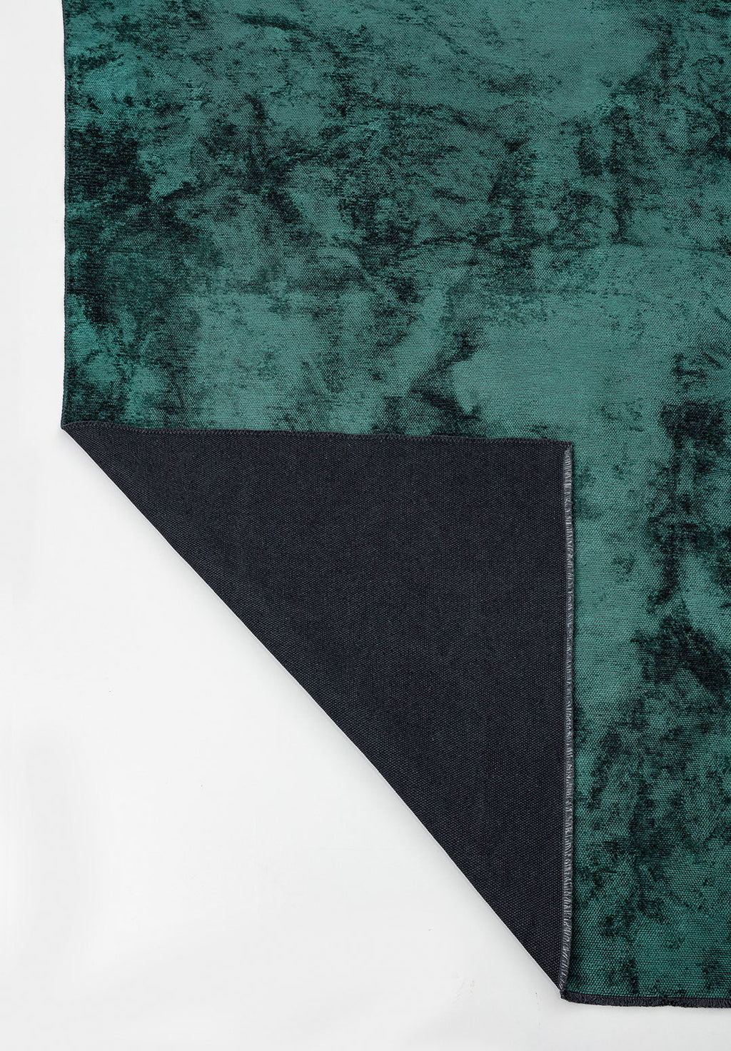 Plain Dark Green Rug