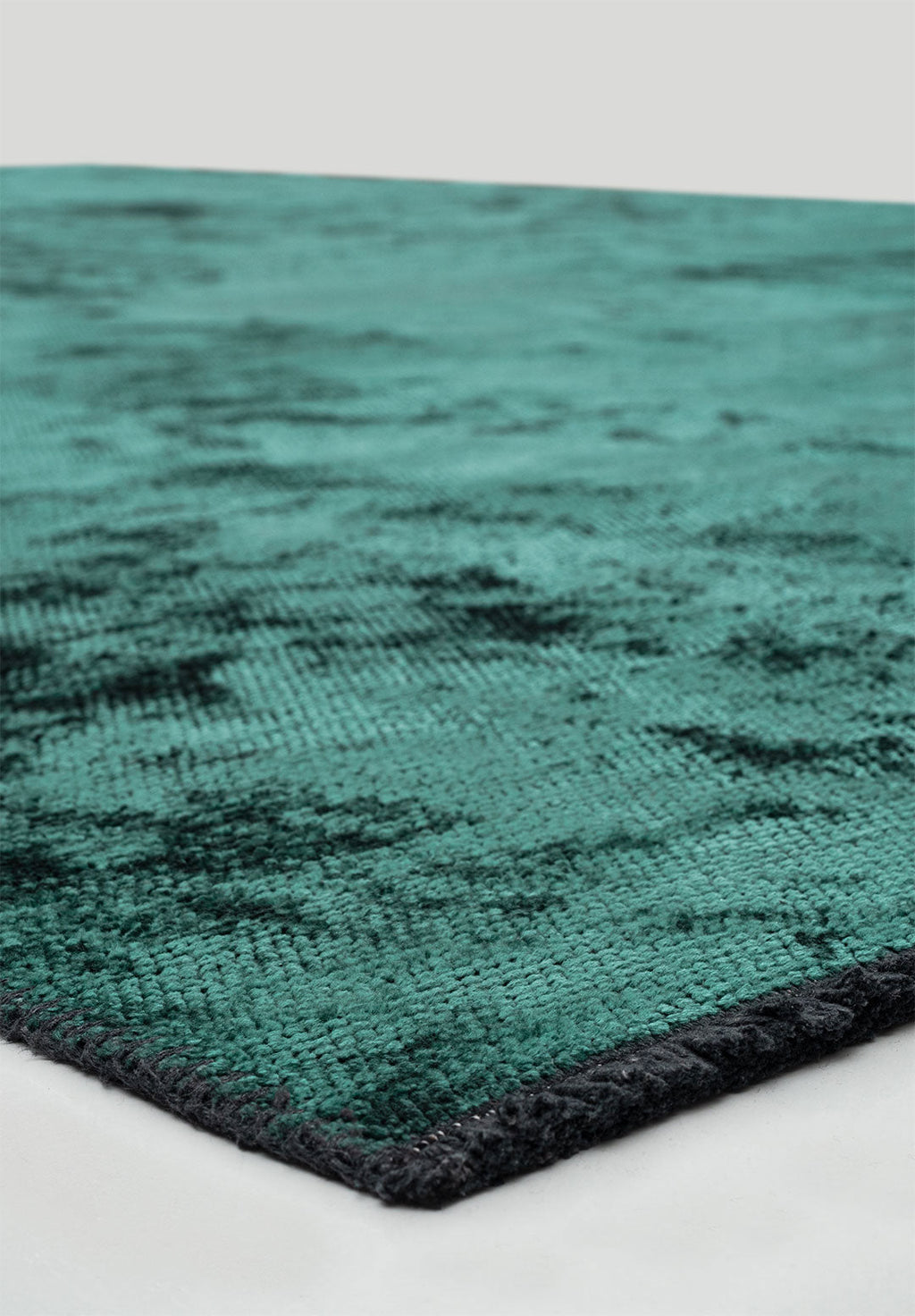 Plain Dark Green Rug