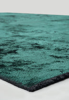 Plain Dark Green Rug