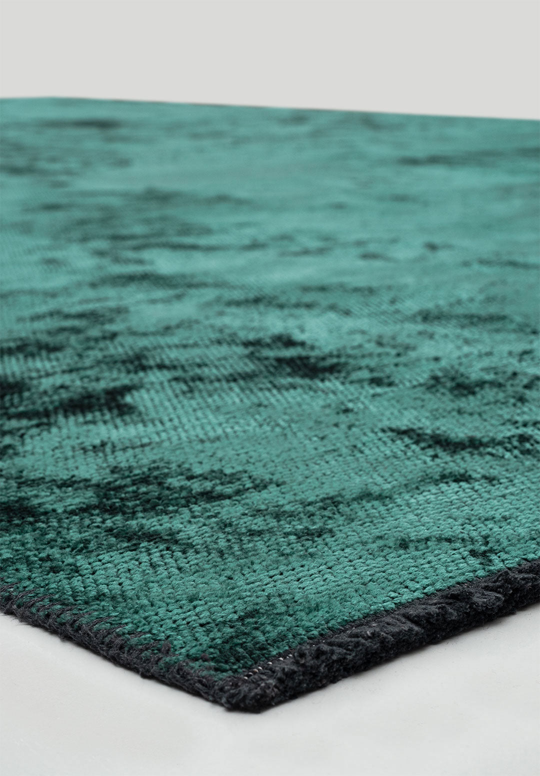 Plain Dark Green Rug