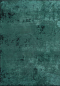 Plain Dark Green Rug