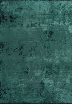 Plain Dark Green Rug