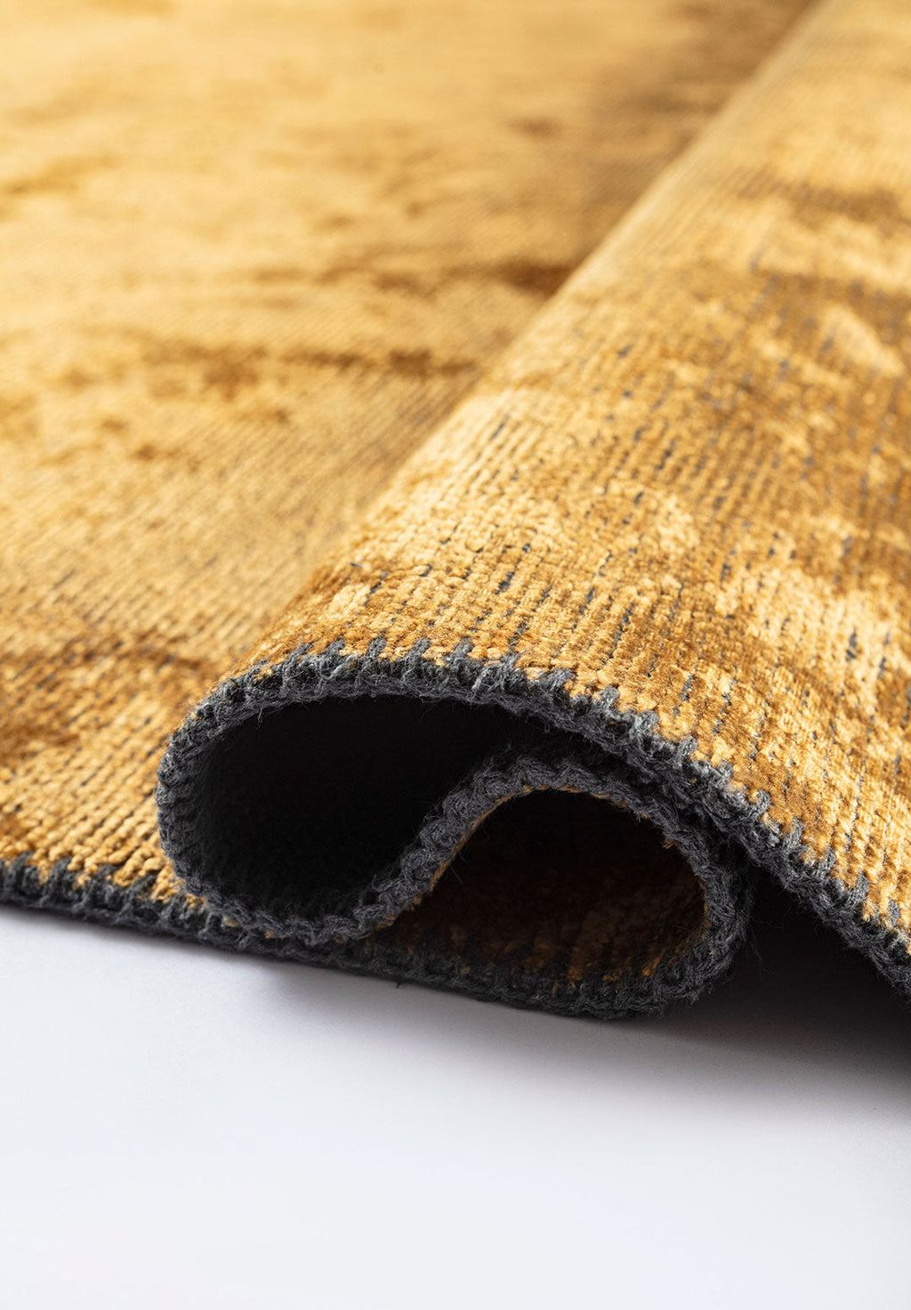 Plain Mustard Rug