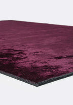 Plain Dark Damson Rug