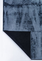 Plain Blue Rug