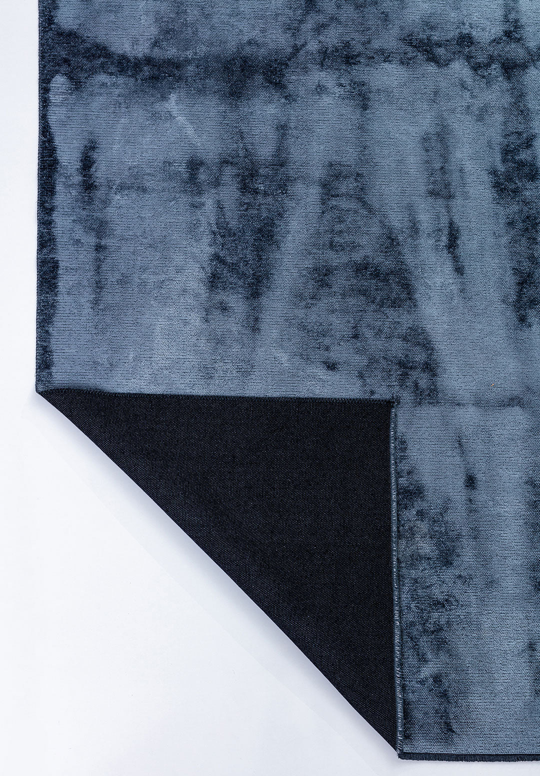 Plain Blue Rug