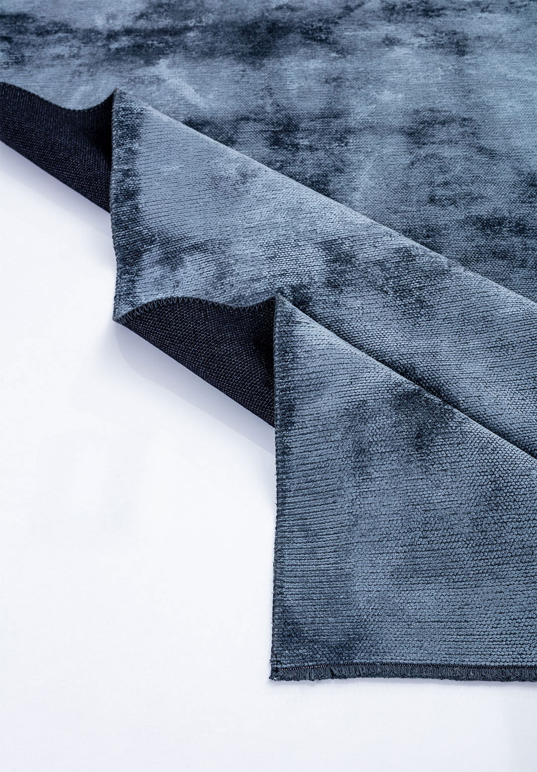 Plain Blue Rug