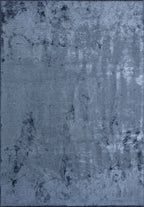 Plain Blue Rug