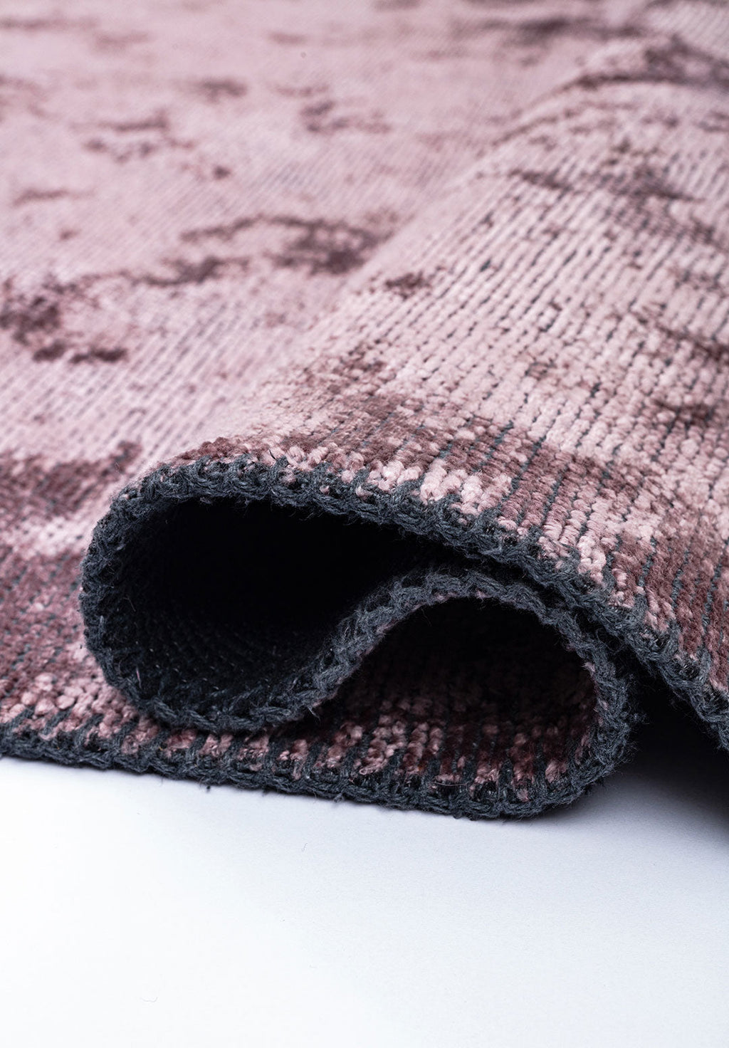 Plain Damson Rug