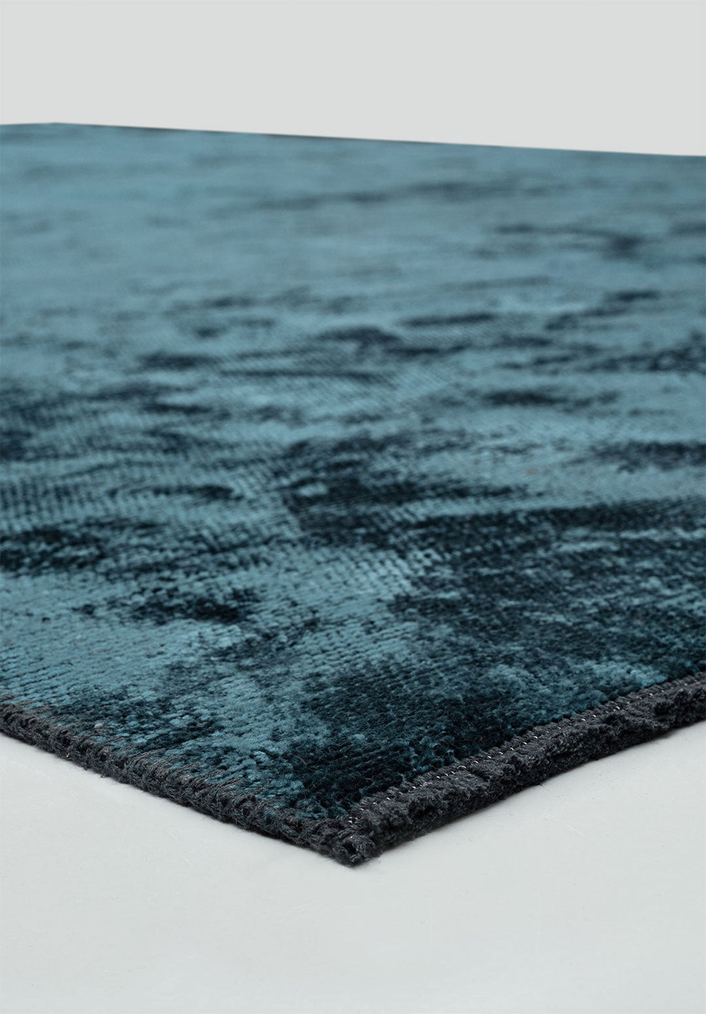 Plain Petrol Rug