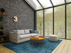 Plain Petrol Rug