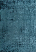 Plain Petrol Rug