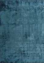 Plain Petrol Rug