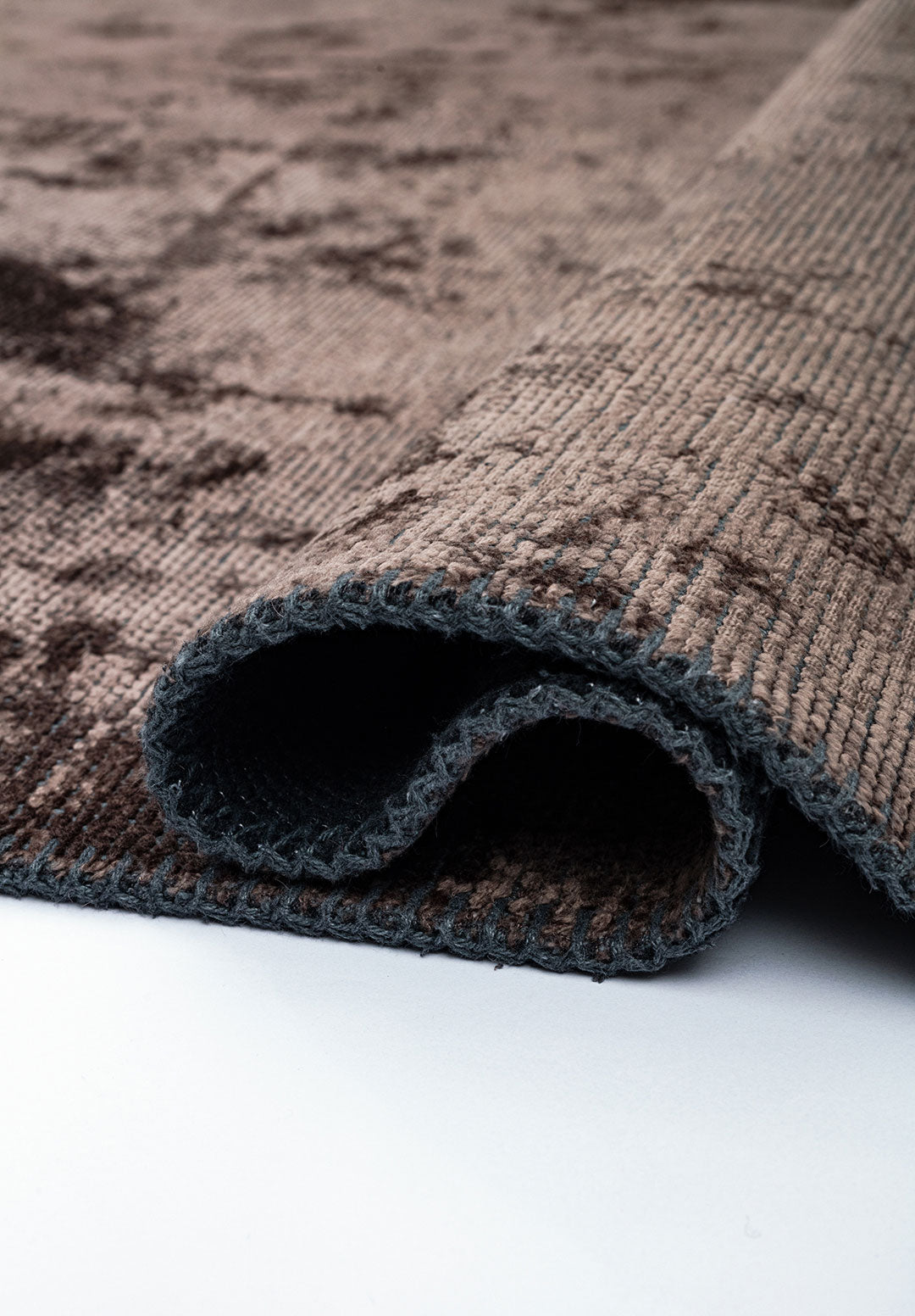 Plain Dark Mink Rug