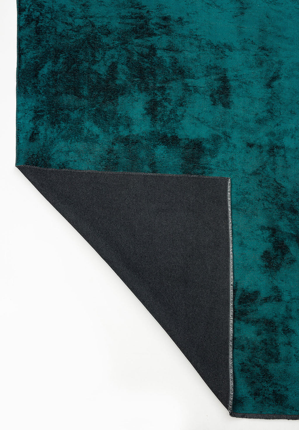 Plain Dark Turquoise Rug