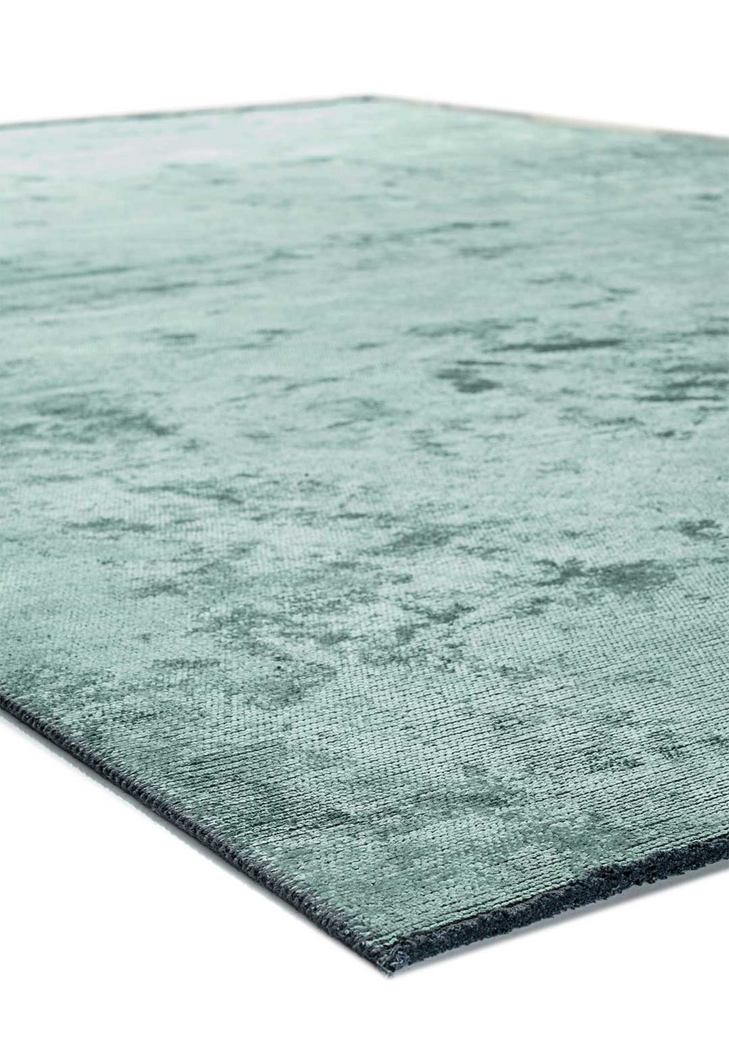 Plain River Green Rug