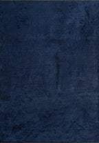 Plain Dark Navy Rug
