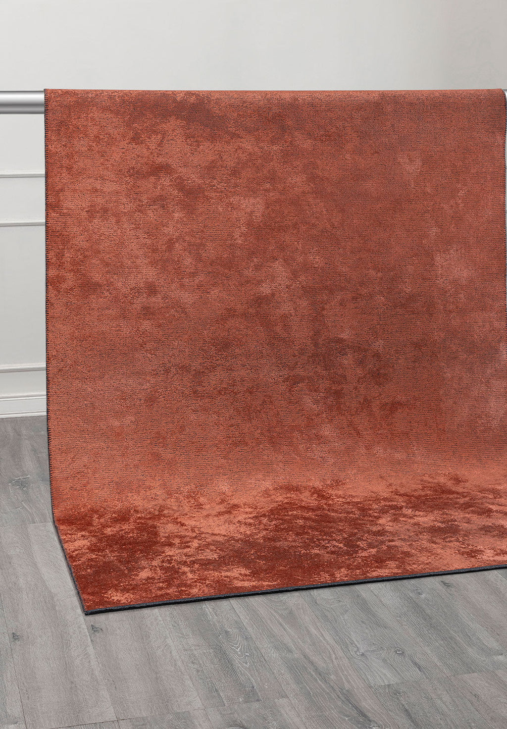 Plain Coral Rug