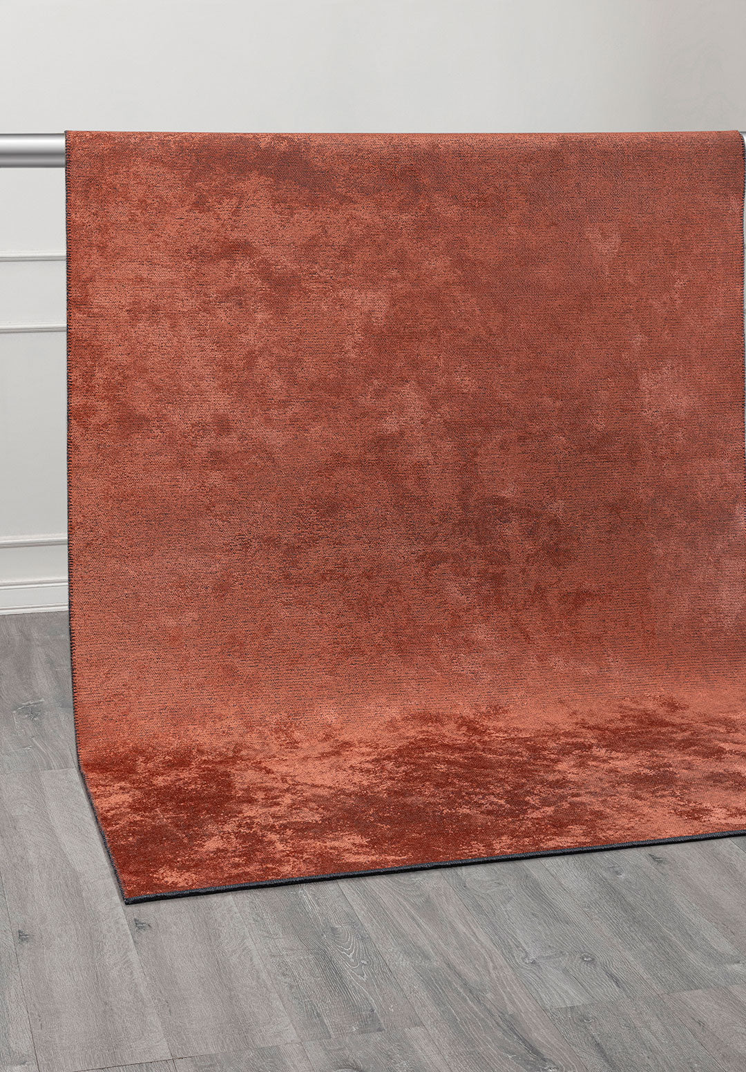Plain Coral Rug