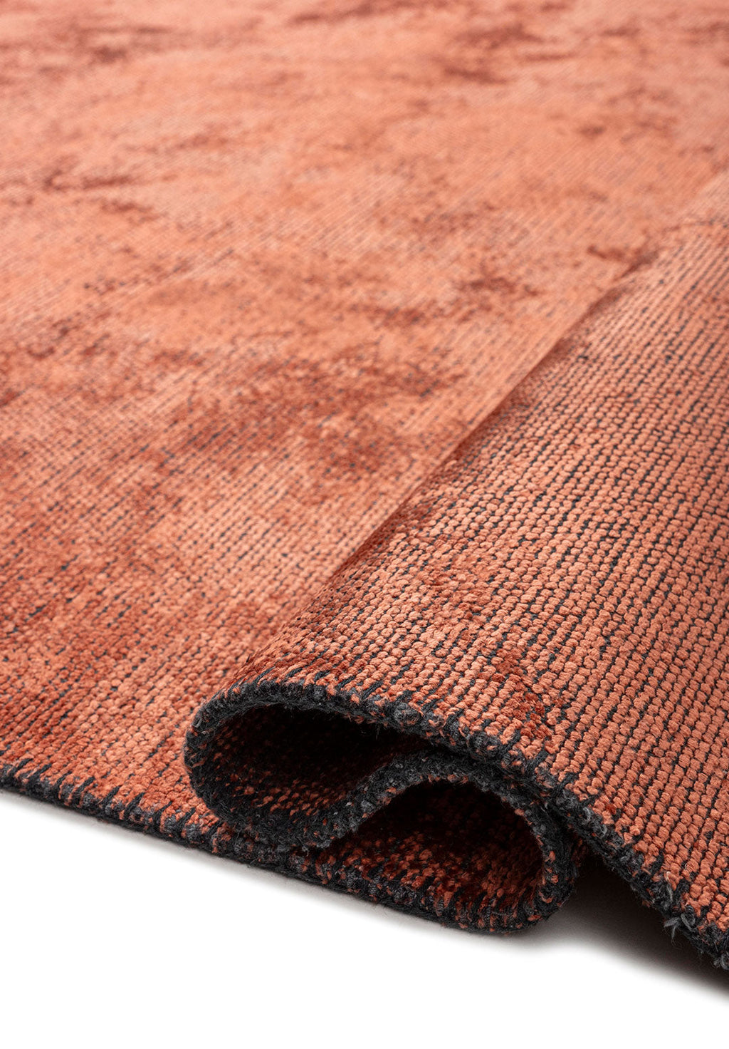 Plain Coral Rug
