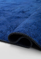 Plain Sapphire Blue Rug