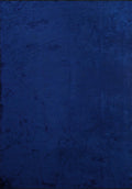 Plain Sapphire Blue Rug