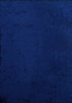 Plain Sapphire Blue Rug