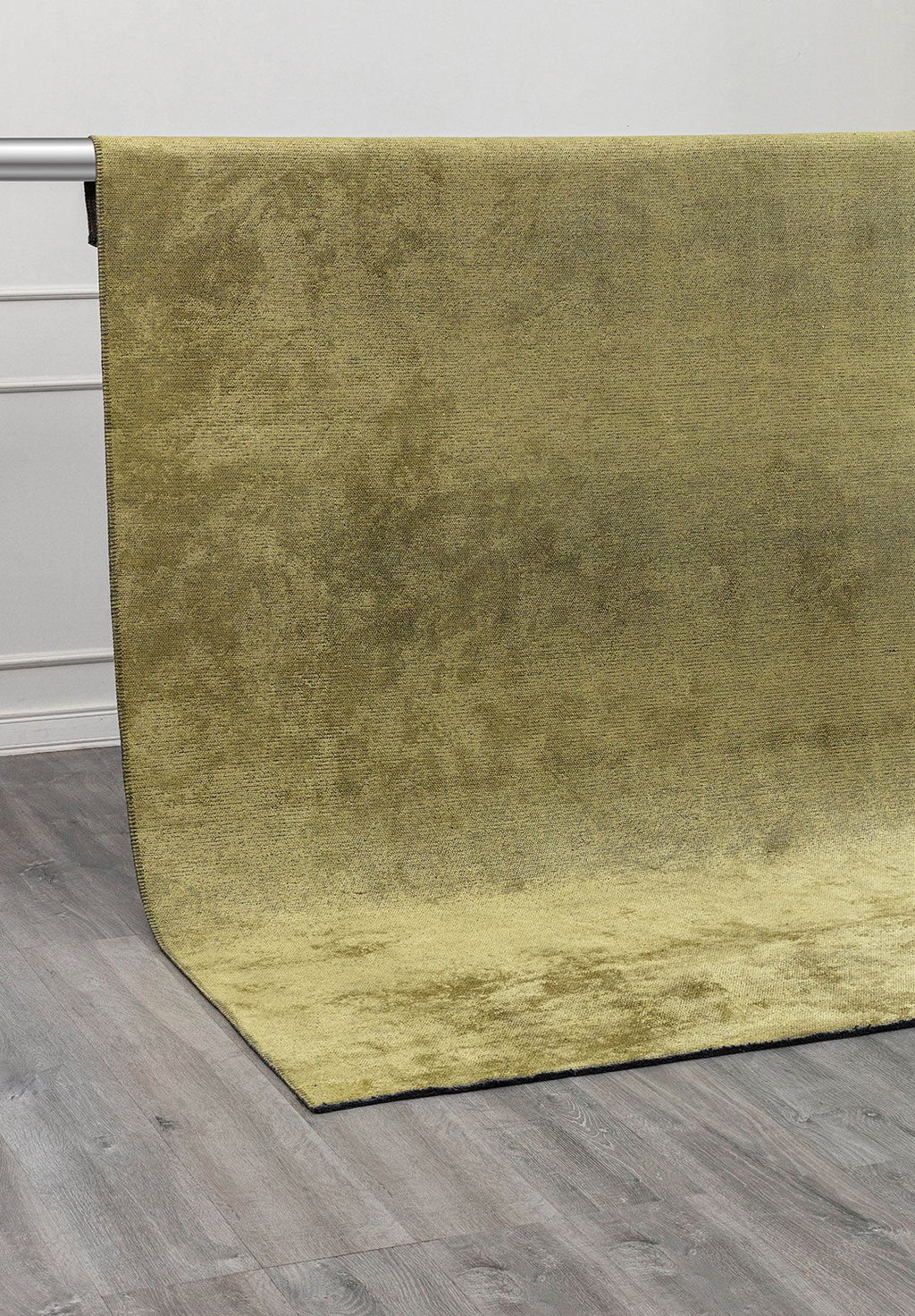 Plain Olive Green Rug