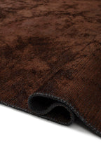 Plain Dark Brown Rug