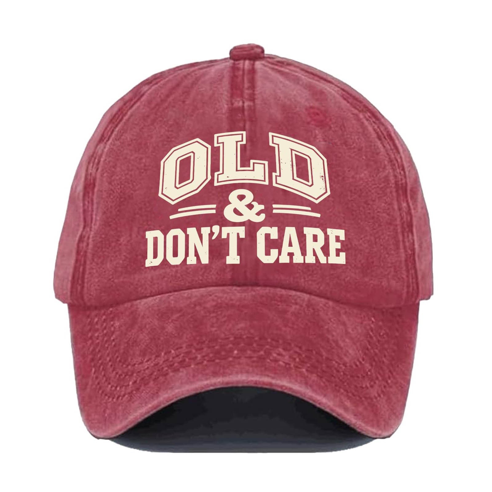 🔥Vintage Distressed"OLD & DON'T CARE"Cap