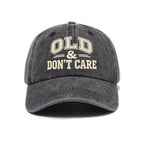 🔥Vintage Distressed"OLD & DON'T CARE"Cap