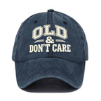 🔥Vintage Distressed"OLD & DON'T CARE"Cap