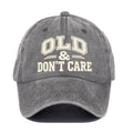 🔥Vintage Distressed"OLD & DON'T CARE"Cap