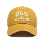🔥Vintage Distressed"OLD & DON'T CARE"Cap