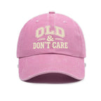 🔥Vintage Distressed"OLD & DON'T CARE"Cap