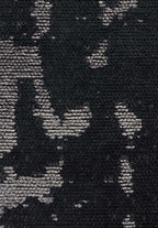 Verona Light Grey - Matte Black Rug